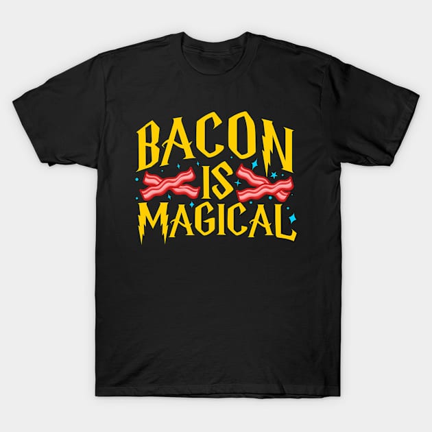 bacon T-Shirt by CurlyDesigns